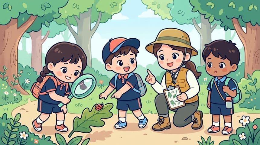 운제산 숲해설가와 떠나는 봄숲 생태 관찰 탐험