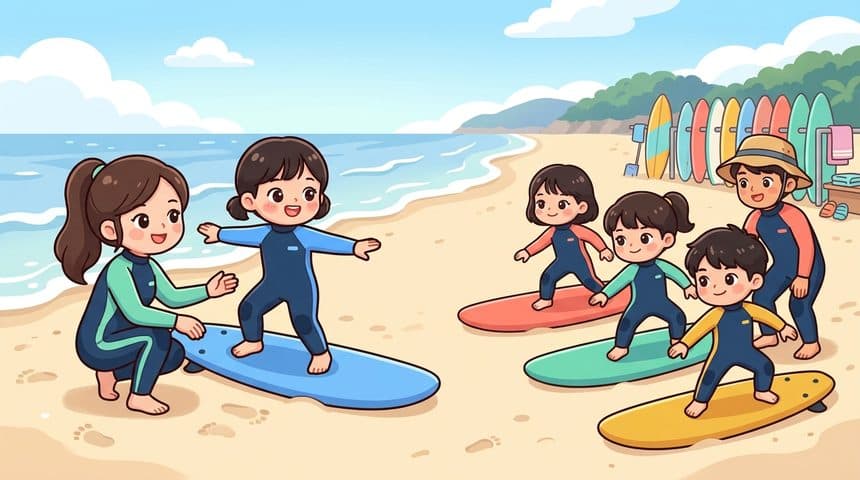 서핑 입문 안전교실: 파도와 친해지는 첫걸음