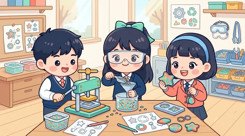폐플라스틱의 변신: 자원순환 업사이클 디자인 랩